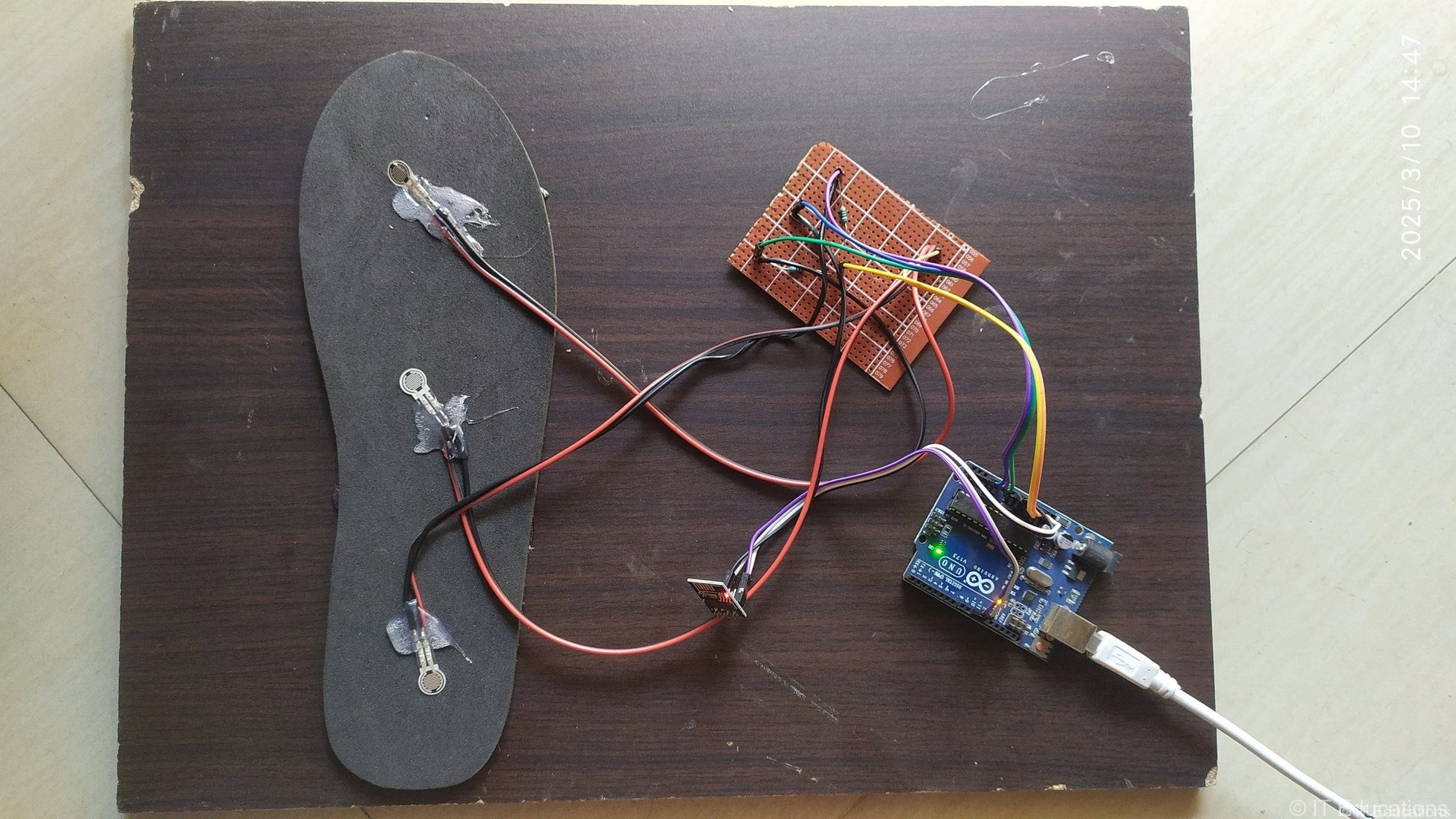 Engineering Project Maker in Nagpur - Foot Pressure Monitoring System